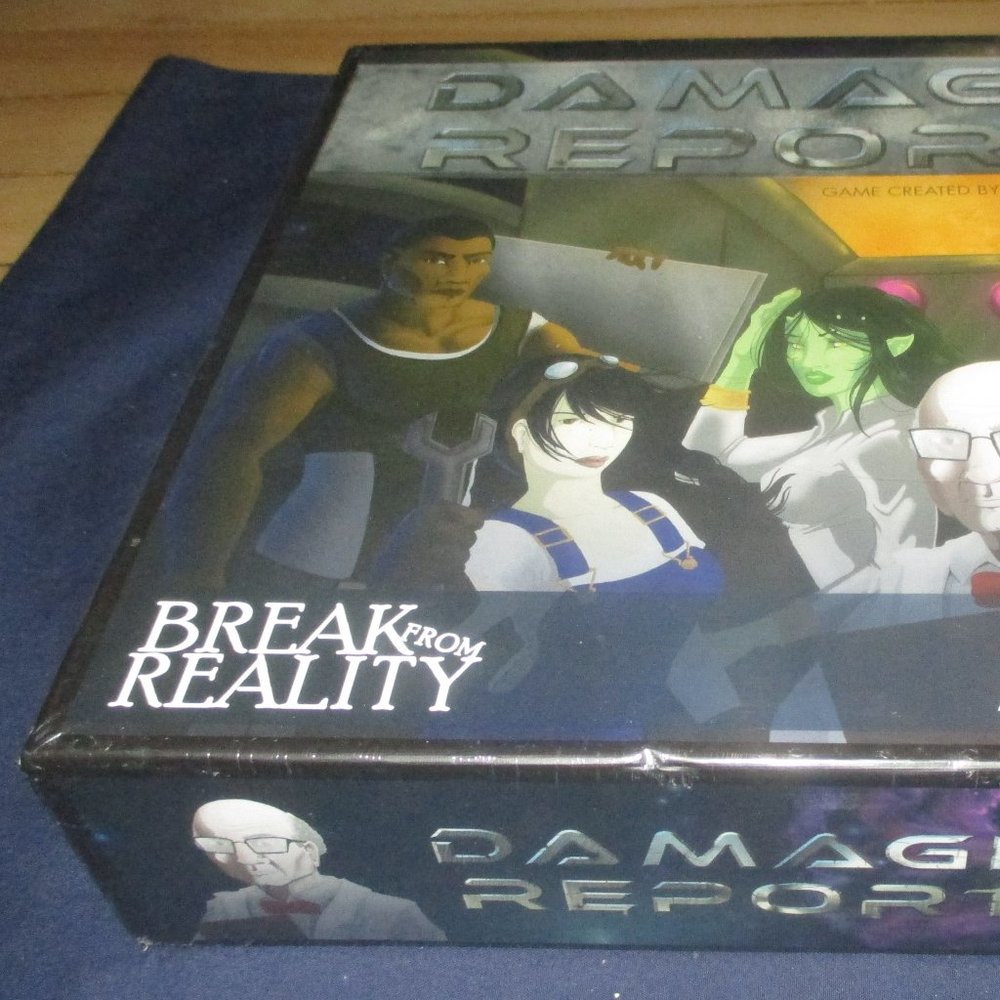 Damage Report Board Game (Break from Reality,2013) (unopened)